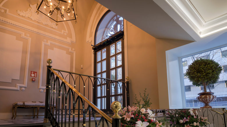 <b>Heritage Madrid Hotel Lobby</b>. Images powered by <a href="https://www.leonardoworldwide.com/" title="Leonardo Worldwide" target="_blank">Leonardo</a>.