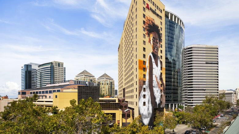 <b>Oakland Marriott City Center Exterior</b>. Images powered by <a href="https://www.leonardoworldwide.com/" title="Leonardo Worldwide" target="_blank">Leonardo</a>.