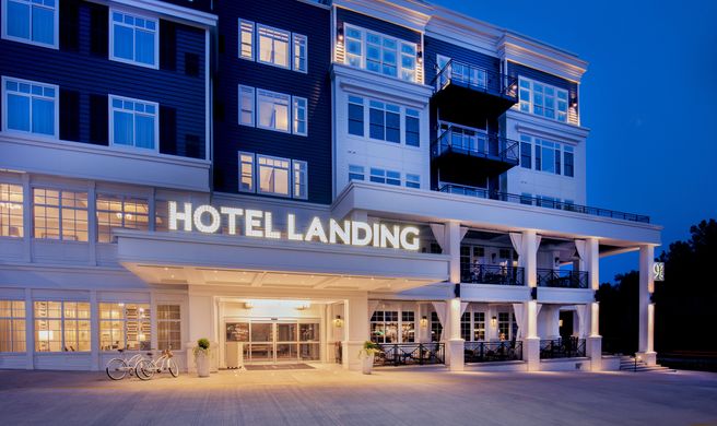 The Hotel Landing Exterior