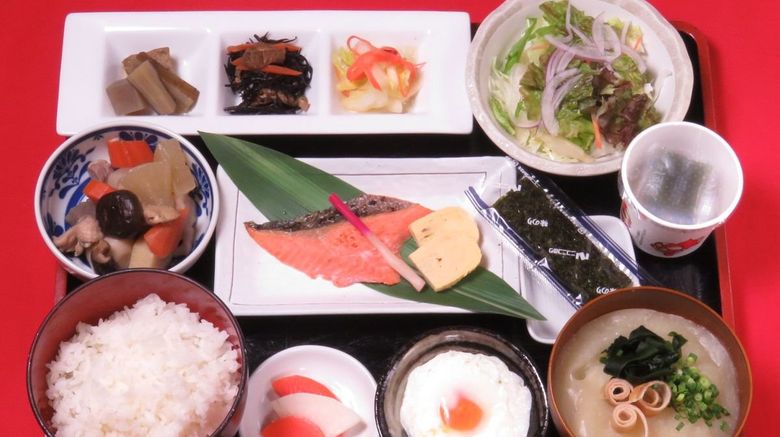 <b>Hotel MyStays Fukuoka Tenjin Restaurant</b>. Images powered by <a href="https://www.leonardoworldwide.com/" title="Leonardo Worldwide" target="_blank">Leonardo</a>.