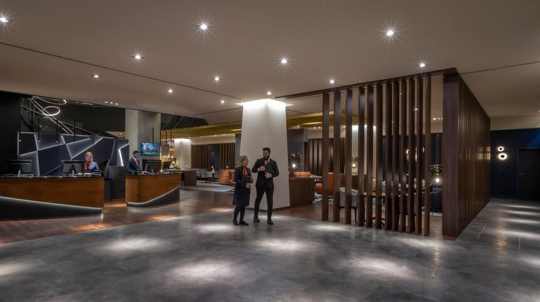 <b>Clayton Hotel Duesseldorf Lobby</b>. Images powered by <a href="https://www.leonardoworldwide.com/" title="Leonardo Worldwide" target="_blank">Leonardo</a>.