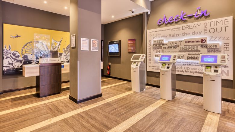 <b>Premier Inn City Centre (St Enoch Sq) Lobby</b>. Images powered by <a href="https://www.leonardoworldwide.com/" title="Leonardo Worldwide" target="_blank">Leonardo</a>.