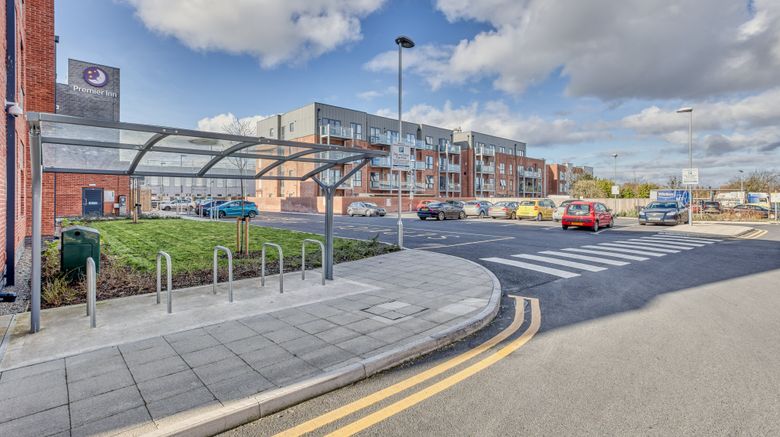 <b>Premier Inn Hereford City Centre Hotel Exterior</b>. Images powered by <a href="https://www.leonardoworldwide.com/" title="Leonardo Worldwide" target="_blank">Leonardo</a>.