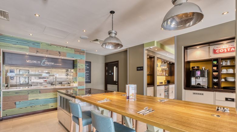 <b>Premier Inn Hereford City Centre Hotel Restaurant</b>. Images powered by <a href="https://www.leonardoworldwide.com/" title="Leonardo Worldwide" target="_blank">Leonardo</a>.