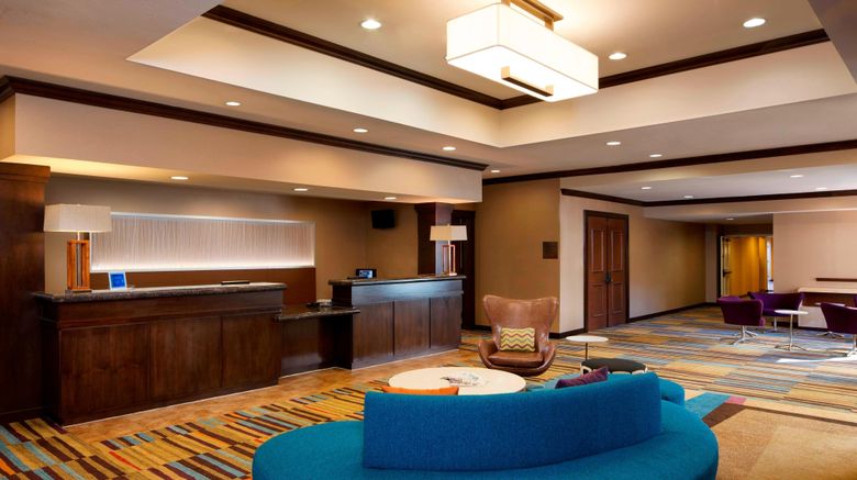 <b>Fairfield Inn & Suites Houston IAH Lobby</b>. Images powered by <a href="https://www.leonardoworldwide.com/" title="Leonardo Worldwide" target="_blank">Leonardo</a>.