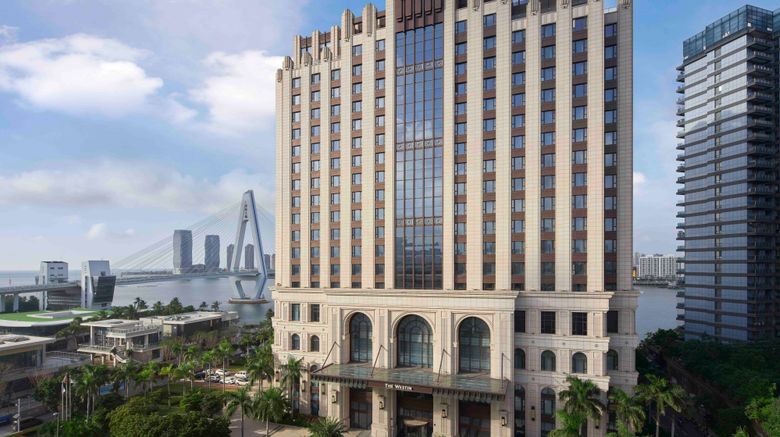 Westin Haikou Exterior. Images powered by <a href="https://www.leonardoworldwide.com" target="_blank" rel="noopener">Leonardo</a>.