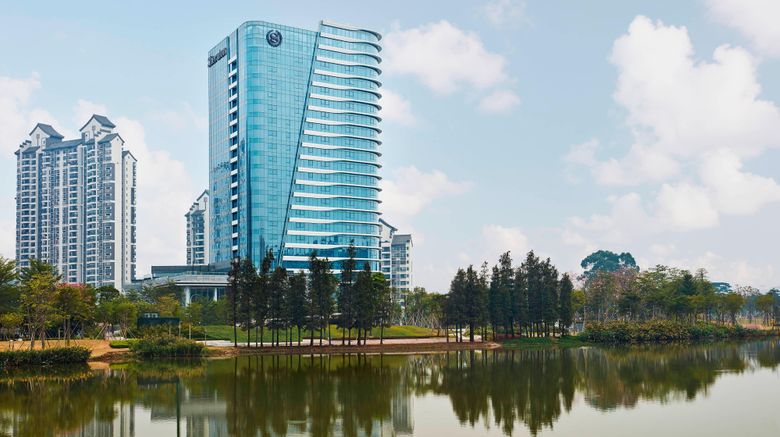 Sheraton Guangzhou Nansha Hotel Exterior. Images powered by <a href="https://www.leonardoworldwide.com" target="_blank" rel="noopener">Leonardo</a>.