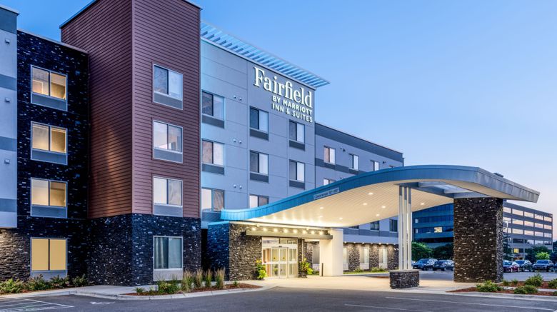 <b>Fairfield Inn & Suites Minneapolis North Exterior</b>. Images powered by <a href="https://www.leonardoworldwide.com/" title="Leonardo Worldwide" target="_blank">Leonardo</a>.