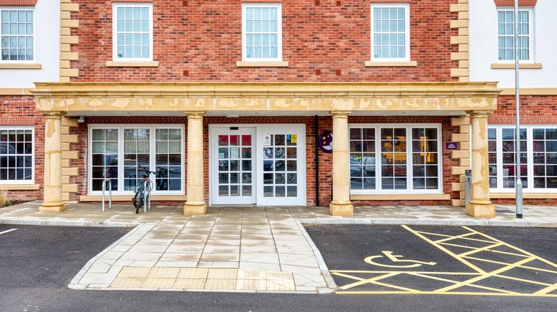 Premier Inn Marlborough Hotel Exterior. Images powered by <a href="https://www.leonardoworldwide.com" target="_blank" rel="noopener">Leonardo</a>.