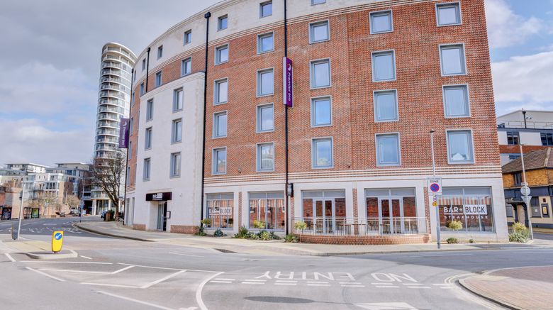 Premier Inn Portsmouth Dockyard Exterior. Images powered by <a href="https://www.leonardoworldwide.com" target="_blank" rel="noopener">Leonardo</a>.