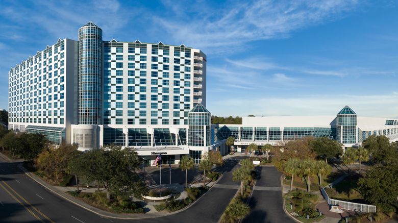 <b>Sheraton Myrtle Beach Exterior</b>. Images powered by <a href="https://www.leonardoworldwide.com/" title="Leonardo Worldwide" target="_blank">Leonardo</a>.
