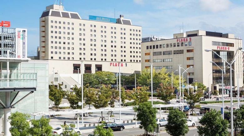 Art Hotel Niigata Station Exterior. Images powered by <a href="https://www.leonardoworldwide.com" target="_blank" rel="noopener">Leonardo</a>.