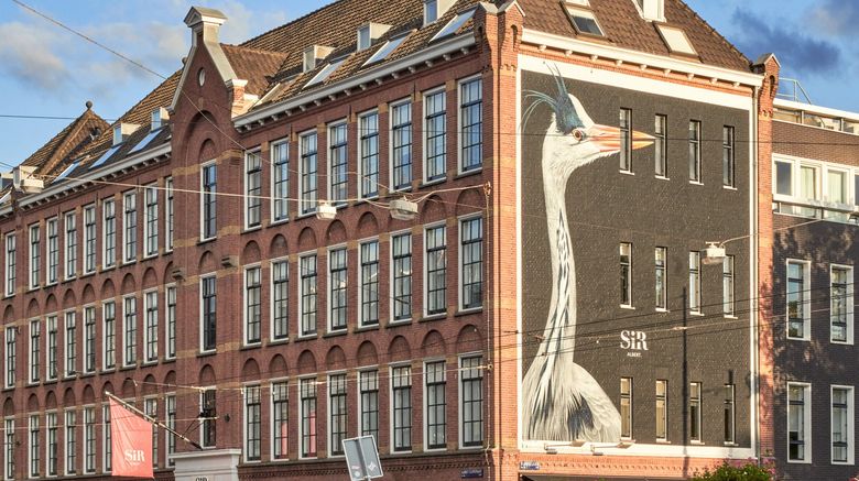 <b>Sir Albert Hotel Amsterdam Exterior</b>. Images powered by <a href="https://www.leonardoworldwide.com/" title="Leonardo Worldwide" target="_blank">Leonardo</a>.