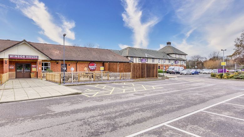 <b>Premier Inn London Beckton Exterior</b>. Images powered by <a href="https://www.leonardoworldwide.com/" title="Leonardo Worldwide" target="_blank">Leonardo</a>.