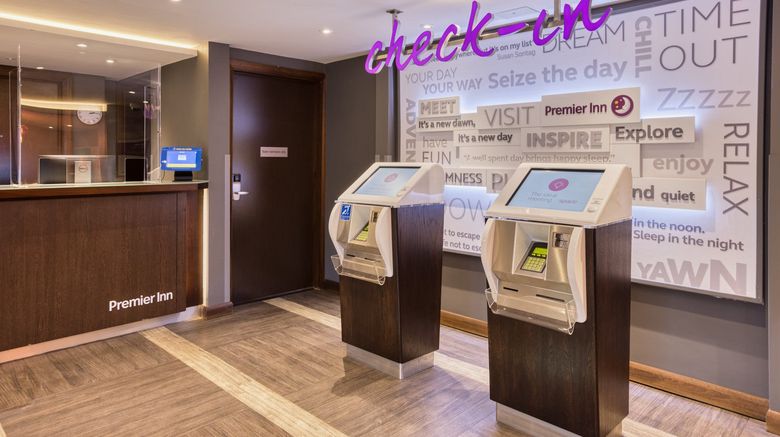 <b>Premier Inn London Beckton Lobby</b>. Images powered by <a href="https://www.leonardoworldwide.com/" title="Leonardo Worldwide" target="_blank">Leonardo</a>.
