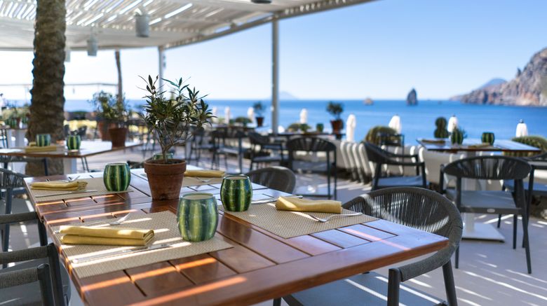 <b>Therasia Resort Restaurant</b>. Images powered by <a href="https://www.leonardoworldwide.com/" title="Leonardo Worldwide" target="_blank">Leonardo</a>.