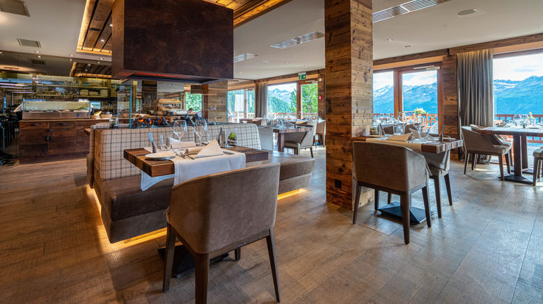<b>Chandolin Boutique Hotel, a Design Hotel Restaurant</b>. Images powered by <a href="https://www.leonardoworldwide.com/" title="Leonardo Worldwide" target="_blank">Leonardo</a>.