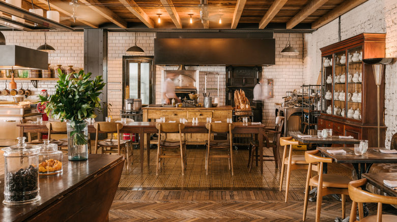 <b>Rooms Hotel Tbilisi Restaurant</b>. Images powered by <a href="https://www.leonardoworldwide.com/" title="Leonardo Worldwide" target="_blank">Leonardo</a>.