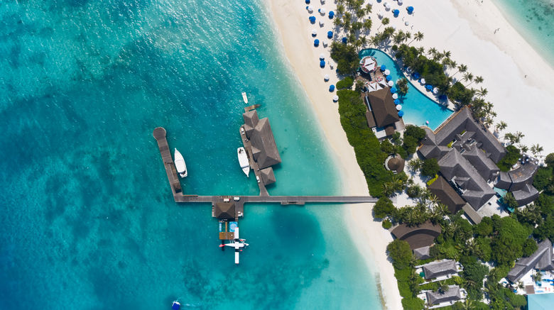 Finolhu Resort Exterior. Images powered by <a href=https://www.travelweekly.com/Hotels/Baa-Atoll-Maldives/