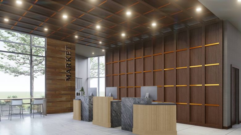 <b>Delta Hotels by Marriott Raleigh-Durham Lobby</b>. Images powered by <a href="https://www.leonardoworldwide.com/" title="Leonardo Worldwide" target="_blank">Leonardo</a>.