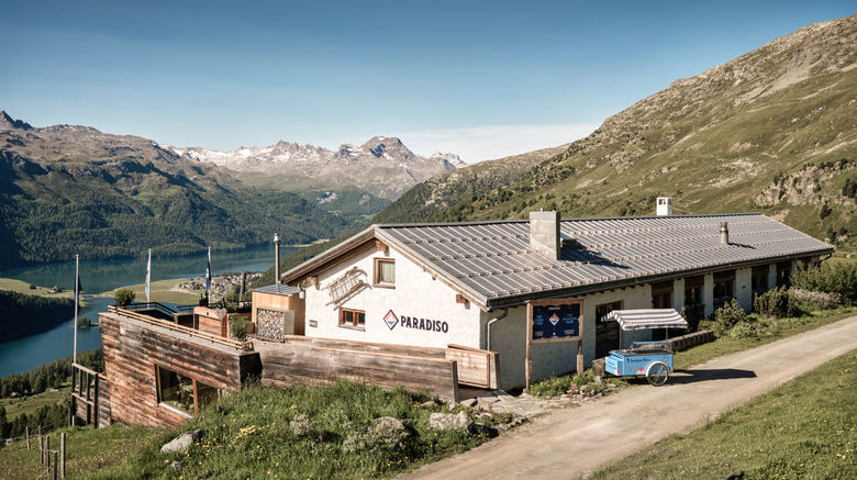 <b>Badrutt's Palace Hotel Restaurant</b>. Images powered by <a href=https://www.travelagewest.com/Hotels/St-Moritz-Switzerland/