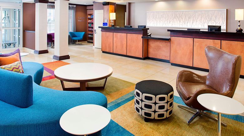 <b>Fairfield Inn & Suites Jonesboro Lobby</b>. Images powered by <a href="https://www.leonardoworldwide.com/" title="Leonardo Worldwide" target="_blank">Leonardo</a>.