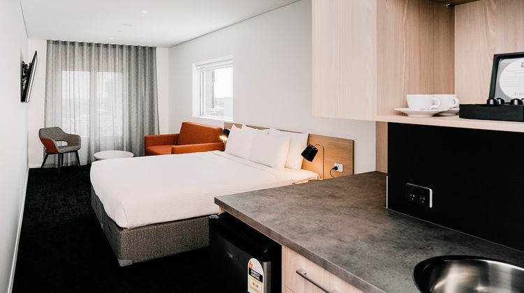 Tom's Court Hotel Room