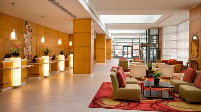 <b>Marriott Downtown at CF Toronto Eaton Centre Lobby</b>. Images powered by <a href="https://www.leonardoworldwide.com/" title="Leonardo Worldwide" target="_blank">Leonardo</a>.