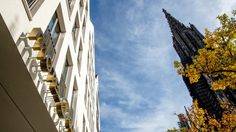 <b>Motel One Ulm Exterior</b>. Images powered by <a href="https://www.leonardoworldwide.com/" title="Leonardo Worldwide" target="_blank">Leonardo</a>.