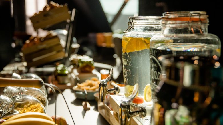 <b>Motel One Ulm Restaurant</b>. Images powered by <a href="https://www.leonardoworldwide.com/" title="Leonardo Worldwide" target="_blank">Leonardo</a>.
