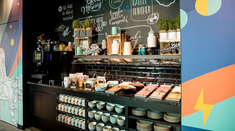 <b>Motel One Ulm Restaurant</b>. Images powered by <a href="https://www.leonardoworldwide.com/" title="Leonardo Worldwide" target="_blank">Leonardo</a>.