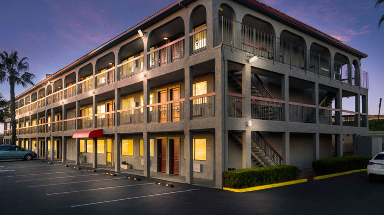 <b>Red Roof Inn Stockton Exterior</b>. Images powered by <a href="https://www.leonardoworldwide.com/" title="Leonardo Worldwide" target="_blank">Leonardo</a>.