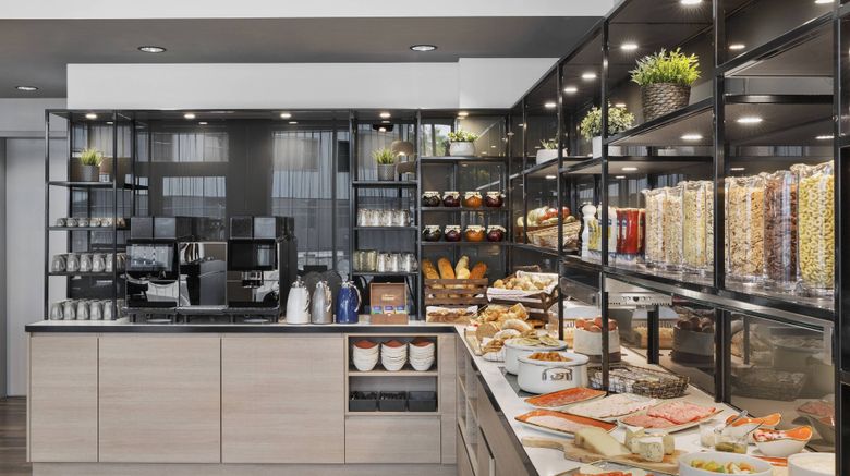 <b>Residence Inn Munich Ostbahnhof Restaurant</b>. Images powered by <a href="https://www.leonardoworldwide.com/" title="Leonardo Worldwide" target="_blank">Leonardo</a>.