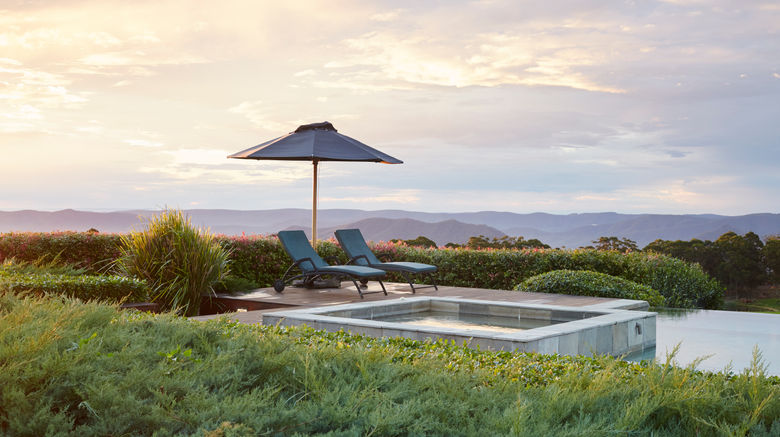 <b>Spicers Peak Lodge Pool</b>. Images powered by <a href="https://www.leonardoworldwide.com/" title="Leonardo Worldwide" target="_blank">Leonardo</a>.