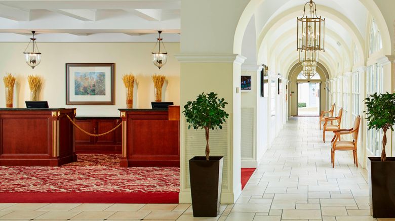 <b>Marriott's Village d'ile-de-France Lobby</b>. Images powered by <a href="https://www.leonardoworldwide.com/" title="Leonardo Worldwide" target="_blank">Leonardo</a>.
