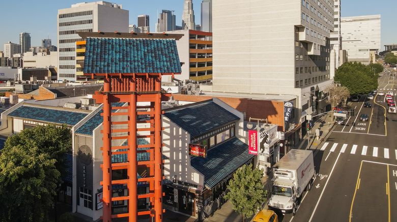 <b>Miyako Hotel Los Angeles Exterior</b>. Images powered by <a href="https://www.leonardoworldwide.com/" title="Leonardo Worldwide" target="_blank">Leonardo</a>.