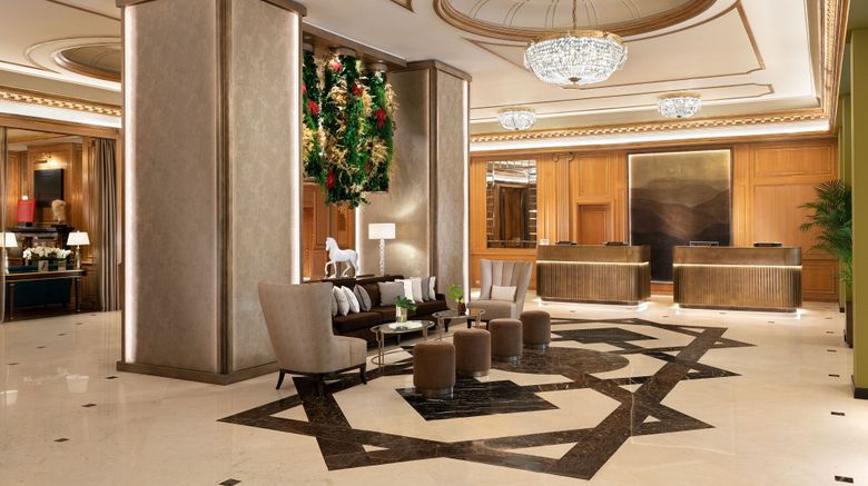 <b>The Westin Palace, Milan Lobby</b>. Images powered by <a href="https://www.leonardoworldwide.com/" title="Leonardo Worldwide" target="_blank">Leonardo</a>.