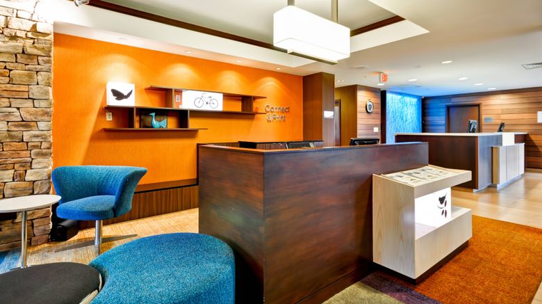 <b>Fairfield Inn by Marriott Market Center Lobby</b>. Images powered by <a href="https://www.leonardoworldwide.com/" title="Leonardo Worldwide" target="_blank">Leonardo</a>.