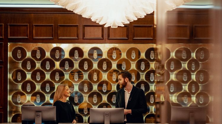 Bank Hotel Lobby