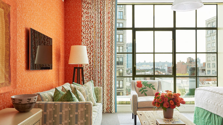 <b>Crosby Street Hotel Room</b>. Images powered by <a href="https://leonardo.com/" title="Leonardo Worldwide" target="_blank">Leonardo</a>.