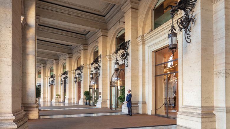 Anantara Palazzo Naiadi Rome Hotel Exterior. Images powered by <a href=https://www.travelweekly.com/Hotels/Rome/