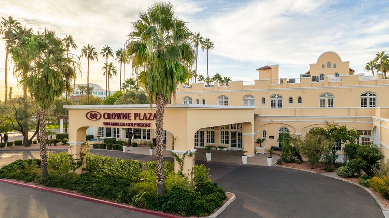 <b>Crowne Plaza San Marcos Golf Resort Exterior</b>. Images powered by <a href="https://www.leonardoworldwide.com/" title="Leonardo Worldwide" target="_blank">Leonardo</a>.