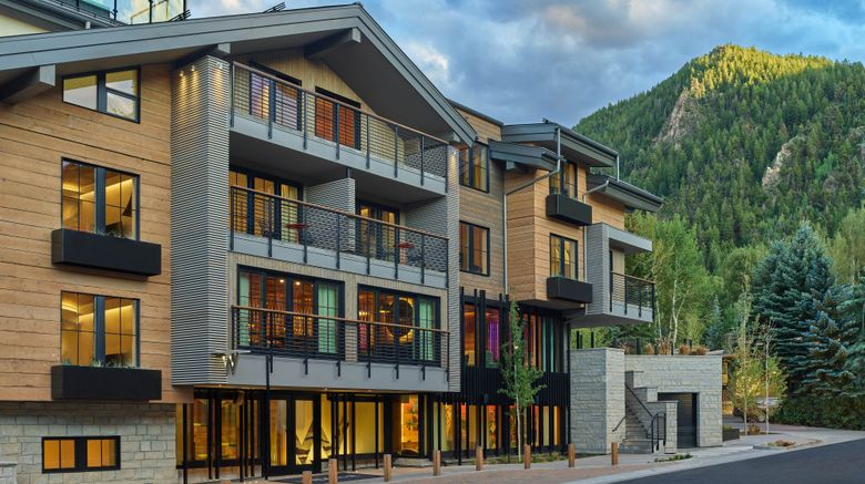 <b>The Sky Residences at W Aspen Exterior</b>. Images powered by <a href="https://www.leonardoworldwide.com/" title="Leonardo Worldwide" target="_blank">Leonardo</a>.