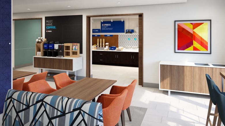 <b>Holiday Inn Express Suites Alton Restaurant</b>. Images powered by <a href="https://www.leonardoworldwide.com/" title="Leonardo Worldwide" target="_blank">Leonardo</a>.