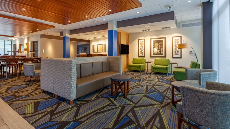 <b>Holiday Inn Express & Suites Brunswick Lobby</b>. Images powered by <a href="https://www.leonardoworldwide.com/" title="Leonardo Worldwide" target="_blank">Leonardo</a>.