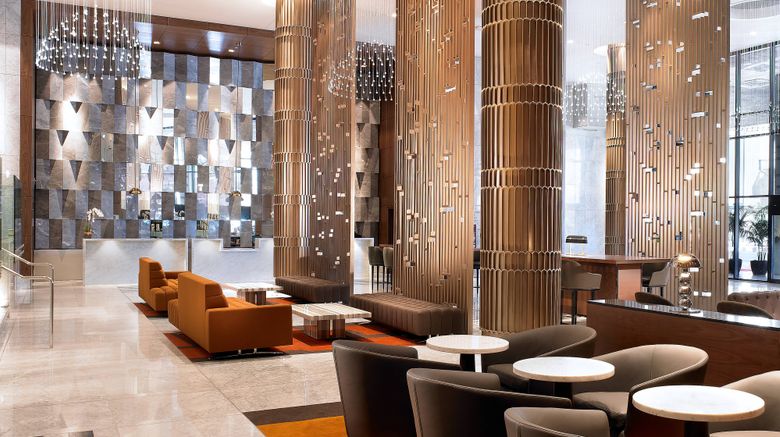 <b>Sheraton Grand Los Angeles Lobby</b>. Images powered by <a href="https://www.leonardoworldwide.com/" title="Leonardo Worldwide" target="_blank">Leonardo</a>.
