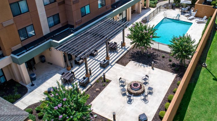 Courtyard Troy Pool