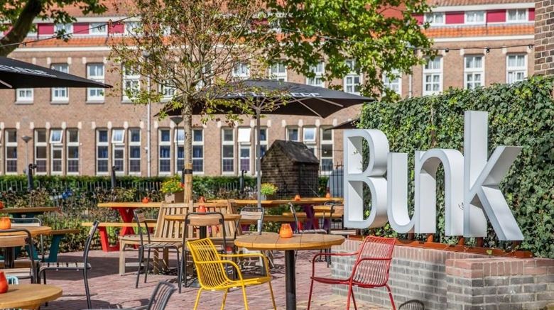 <b>Bunk Hotel Amsterdam Exterior</b>. Images powered by <a href="https://www.leonardoworldwide.com/" title="Leonardo Worldwide" target="_blank">Leonardo</a>.