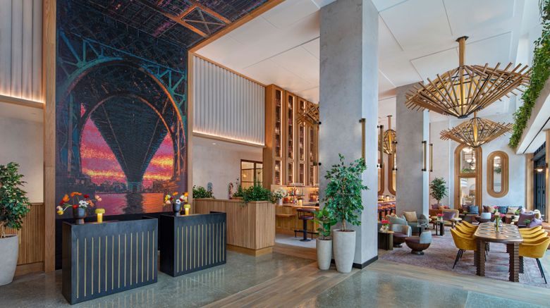 <b>Moxy Brooklyn Williamsburg Exterior</b>. Images powered by <a href="https://www.leonardoworldwide.com/" title="Leonardo Worldwide" target="_blank">Leonardo</a>.