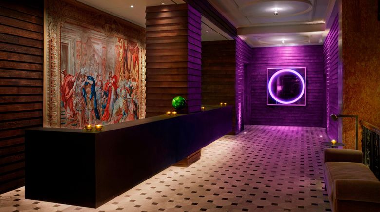 <b>The London EDITION Exterior</b>. Images powered by <a href=https://www.travelagewest.com/Hotels/London/